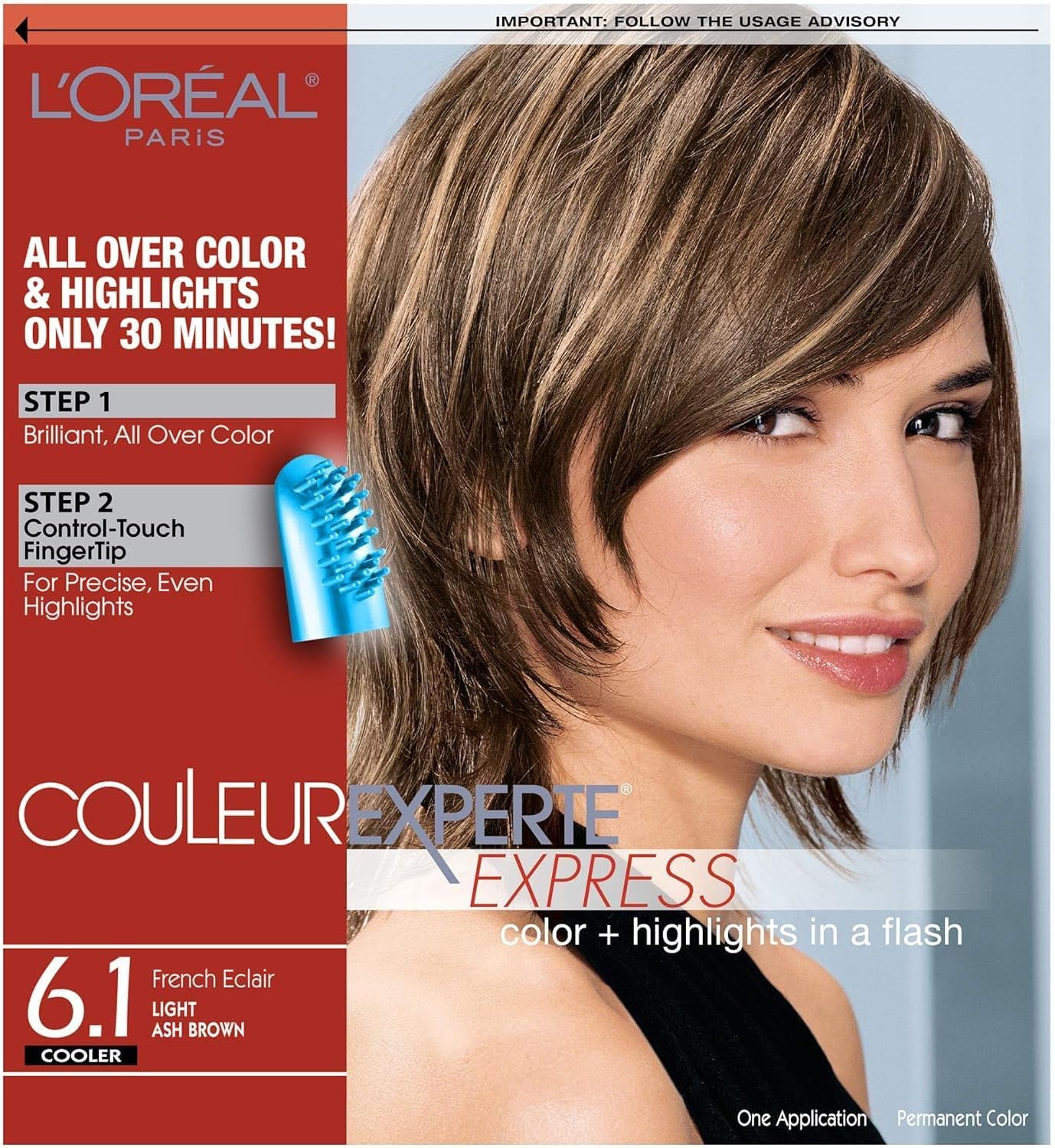 Couleur Experte 2-Step Home Hair Color and Highlights Kit, French Éclair