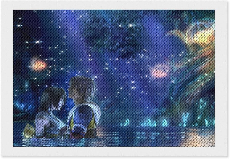 Amazon | ファイナルファンタジー アニメ ダイヤモンドの絵画