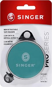 Singer 50003 Pro Series Retractable Pocket Tape Measure, Teal, 96-Inch