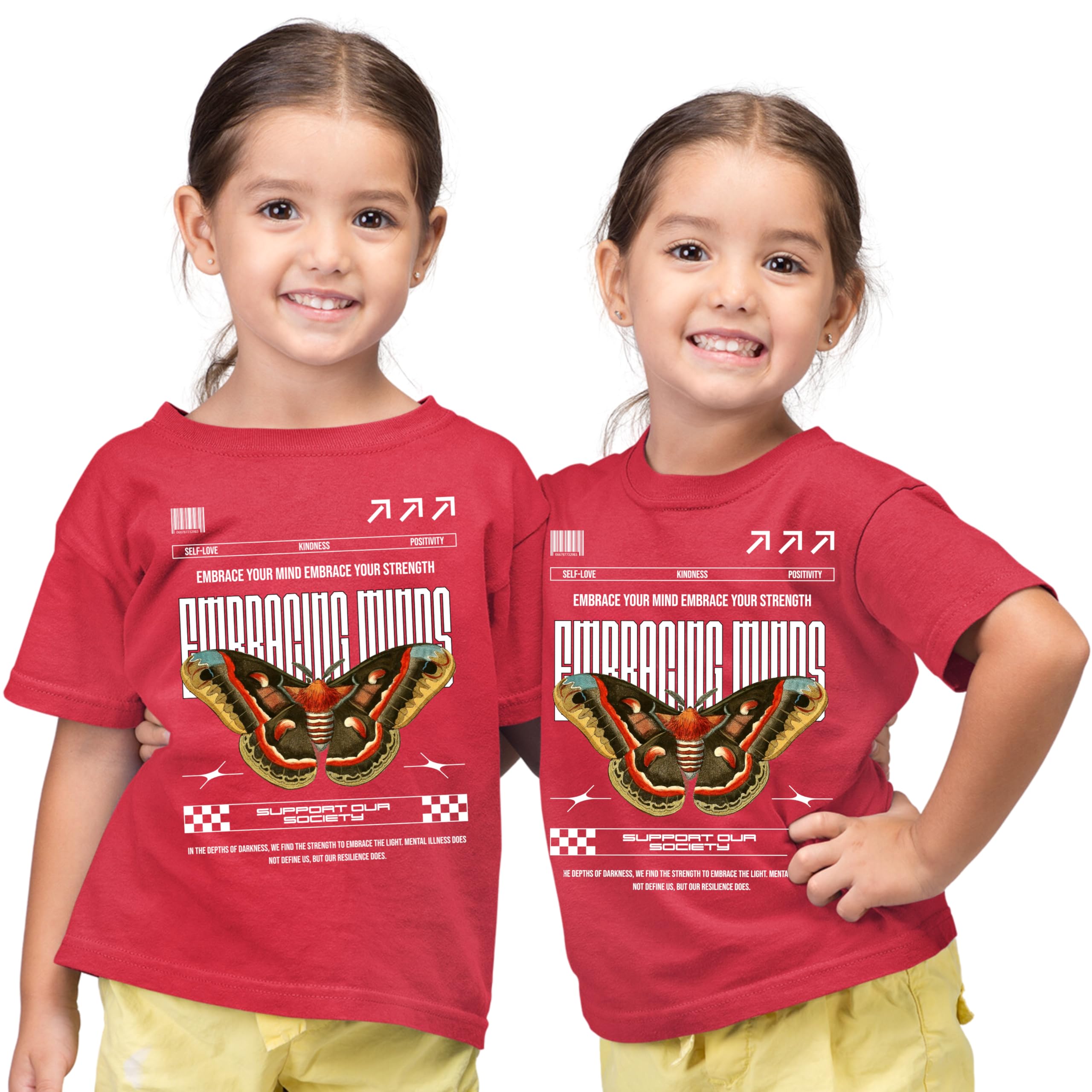 TeeSlix Cotton Unisex t-Shirt for Boys Girls | Regular Fit 100% Cotton| Printed, Half Sleeves, Soft Durable Fabric red T-Shirt (12-13 Years) 1