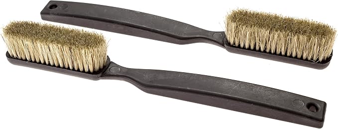 Climbing & Bouldering Brush - 2 Pack | Thick Boar's Hair Bristles, Ultra Durable, Perfect Climbing Brushes for All Holds & Chalk Types, Indoor or Outdoor