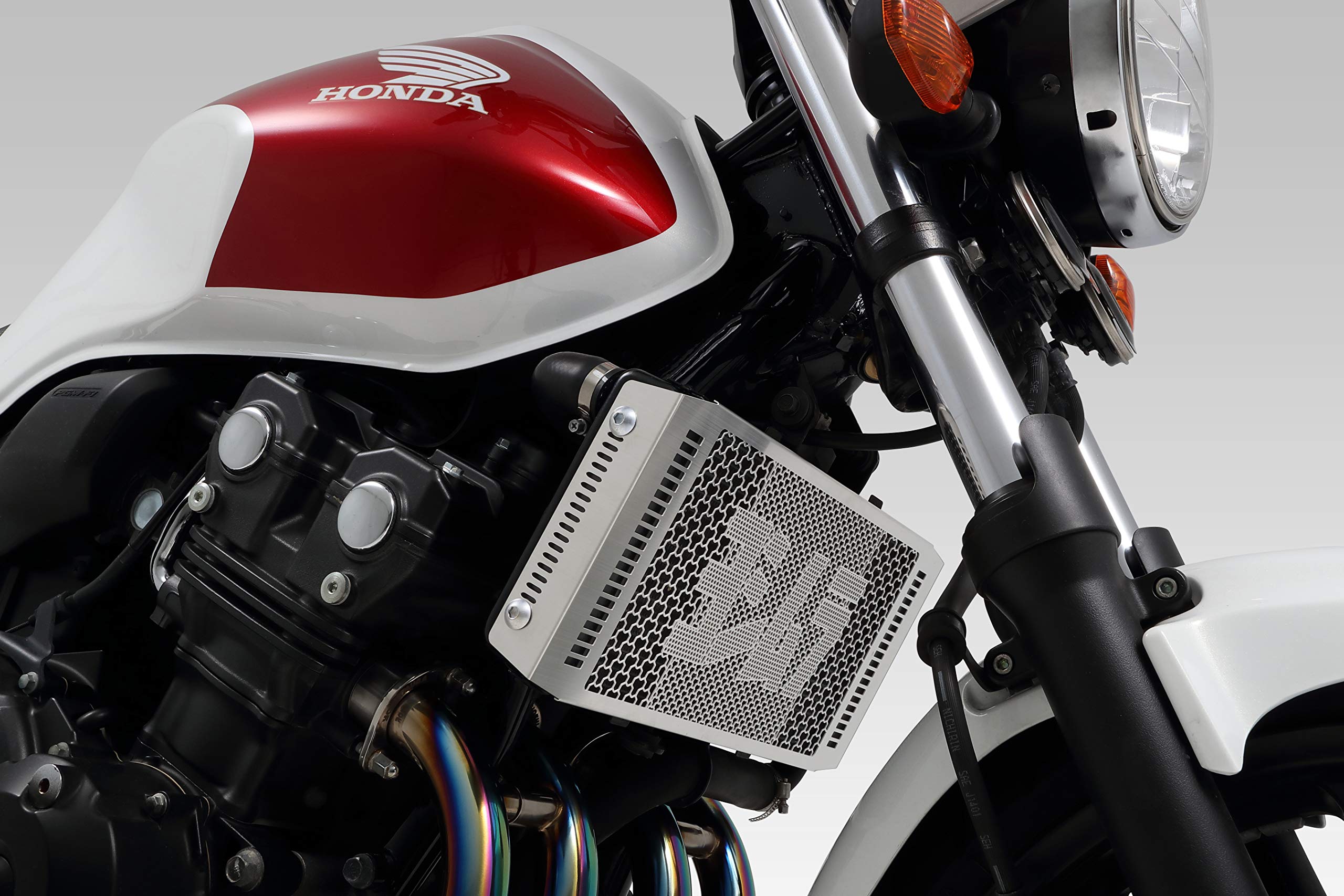 Amazon | ヨシムラ ラジエターコアプロテクター CB400SF(14-20