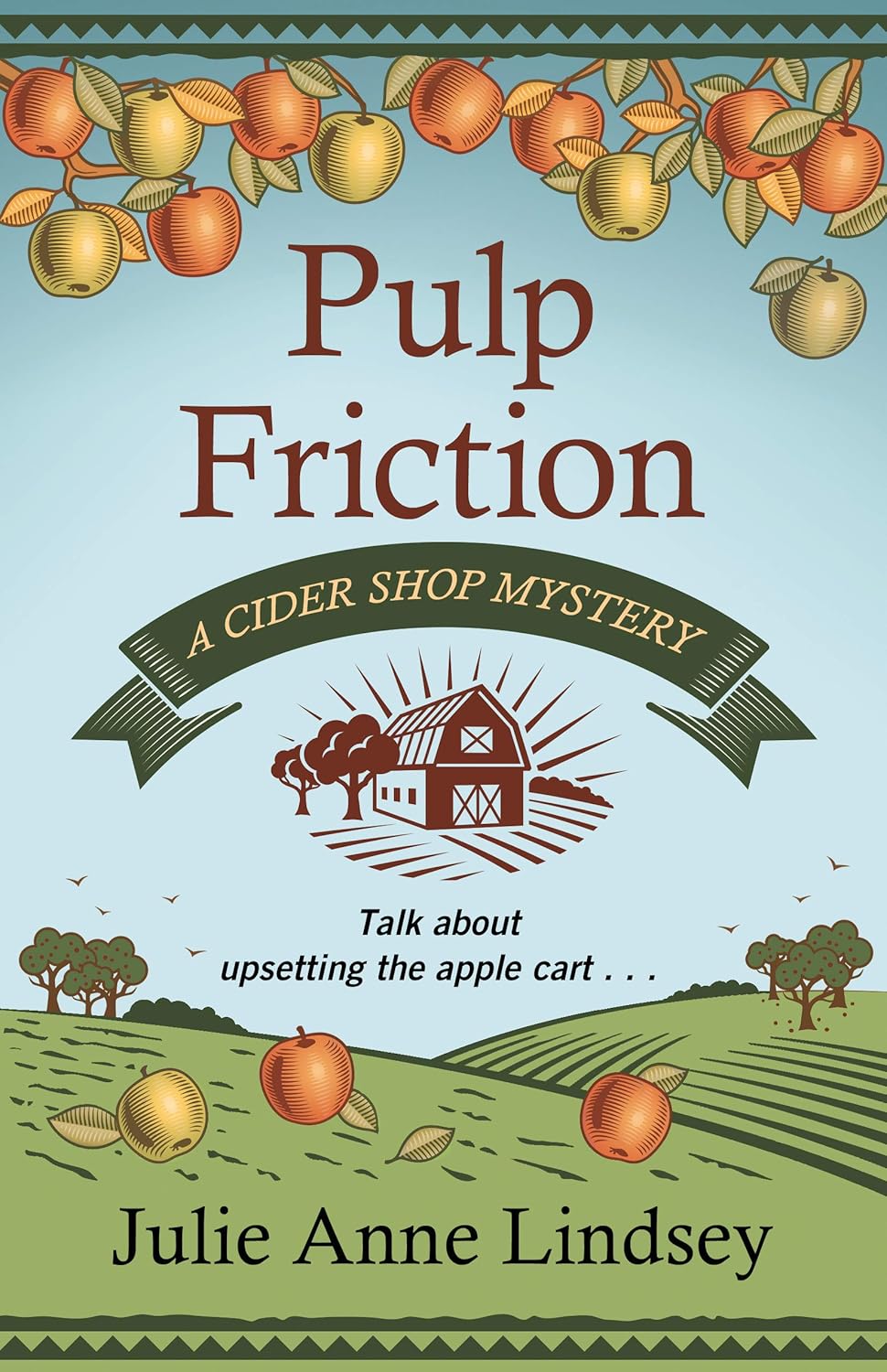 Pulp Friction (A Cider Shop Mystery (2)) 9781432881894 Lindsey, Julie Anne Books