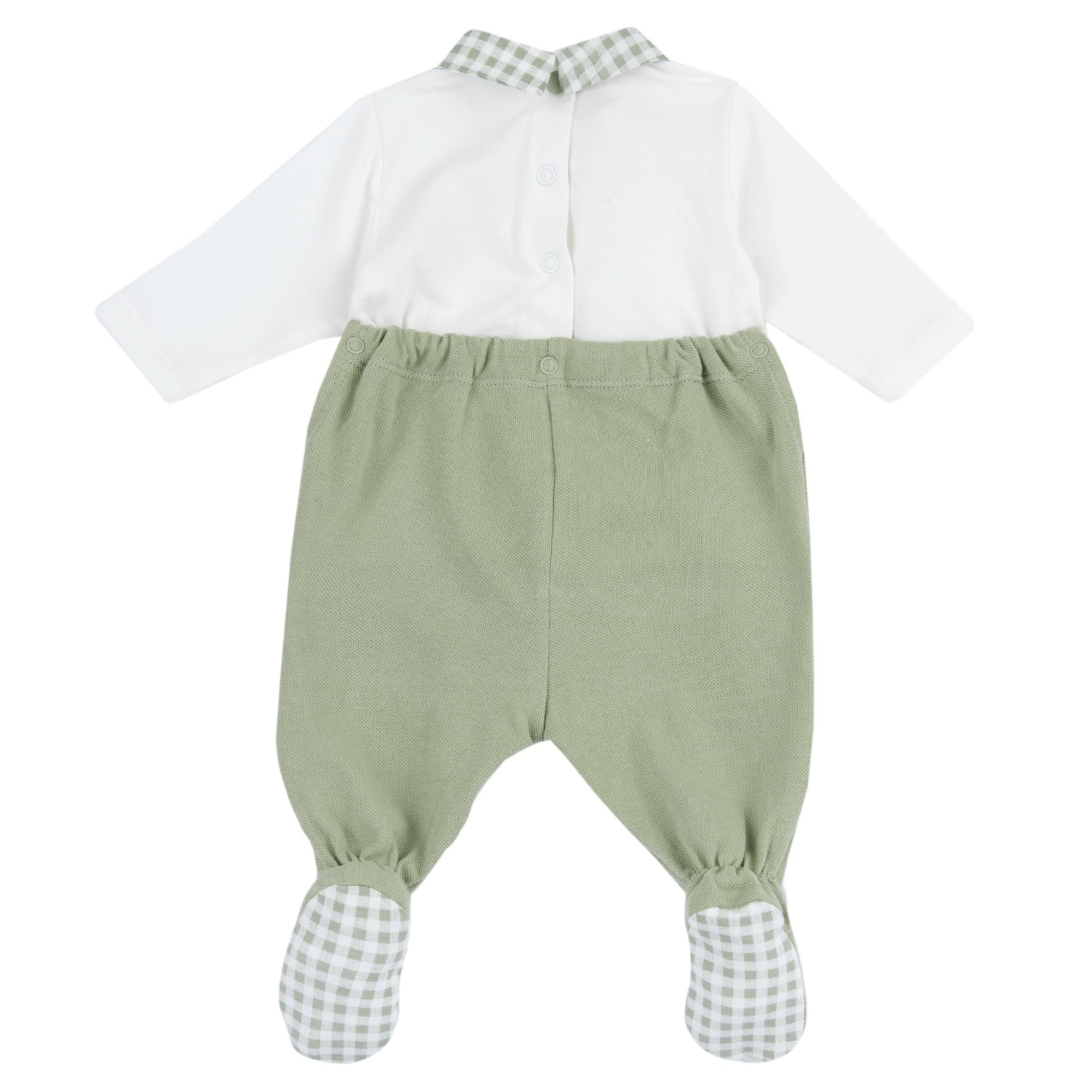 Chicco Tutina In Cotone Leggero, Con Apertura Sulla Schiena Pigiamino per bambino e neonato Bimbo 0-24 (Pacco da 1)
