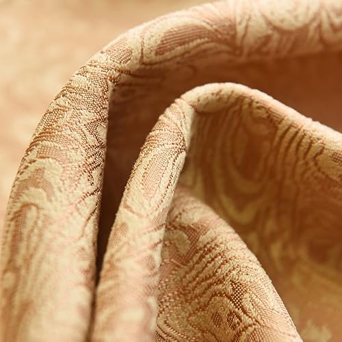 Miniatura 6 de VOGOL Cortinas de Chenilla Simples Personalizadas, CortinasPanelesTratamientos de Ventana Elegantes Opacas Jacquard para Dormitorio y Sala de Estar,