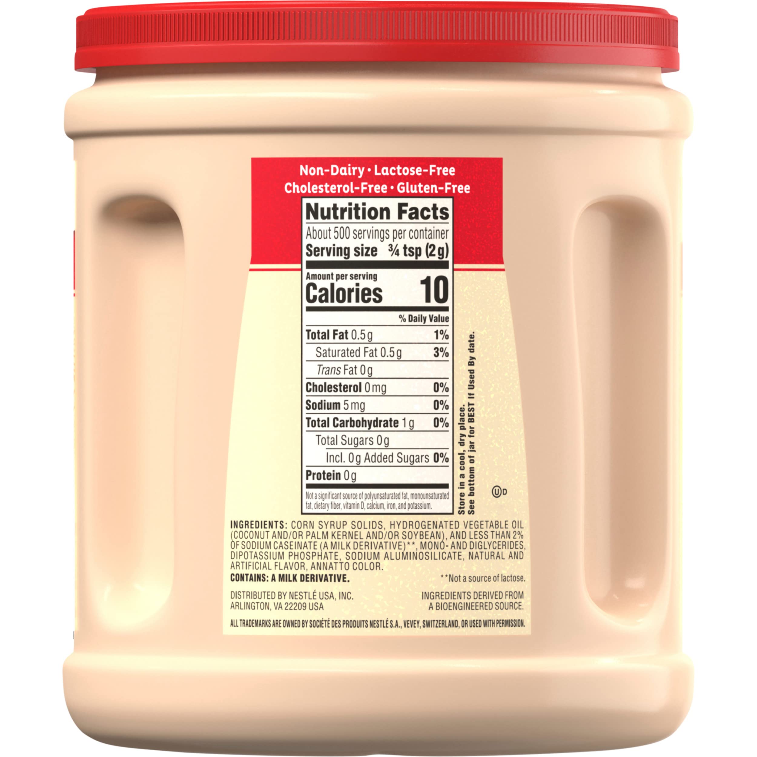 COFFEE MATE The Original Powder Coffee Creamer 35 3 Oz Canister Non-dairy Lactose Free Gluten Free Creamer Pack — view 15