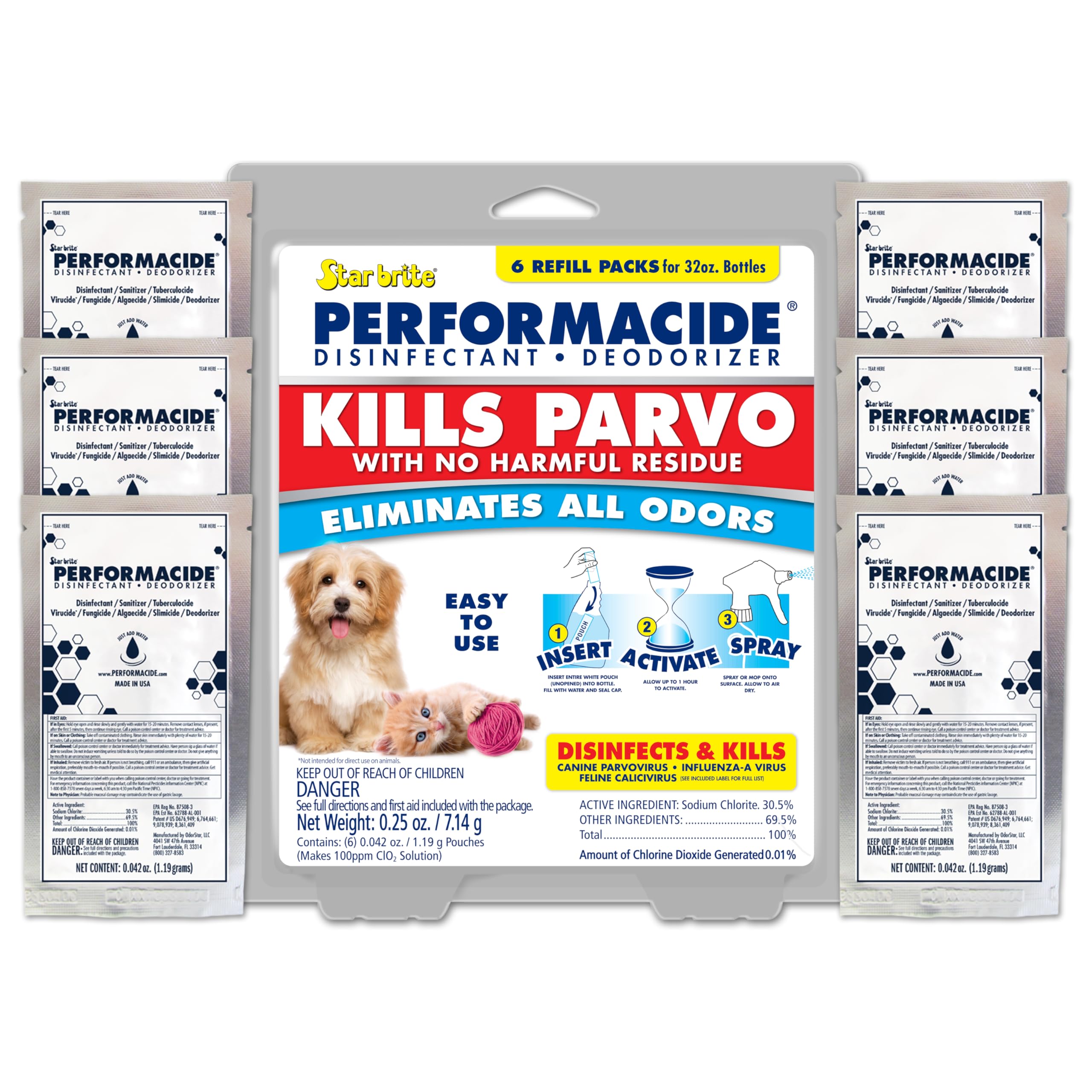 STAR BRITE Performacide 32 oz Refill 6-Pack