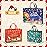 Aviski 3PCS Giant Christmas Gift Bags, Assorted Sizes, Heavy Duty Tote Grocery Treat Sewing Non-Woven Jumbo Bags with Handles for Gifts Wrapping Shopping, Xmas Party Supplies