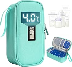 YOUSHARES Breastmilk Cooler Case - Breast Milk Cooler Travel Bag, Breastmilk Storage Bag for Breastfeeding(Green)