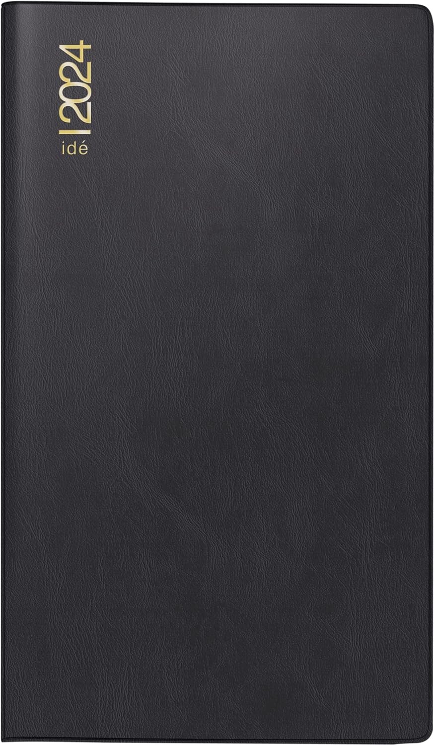 rido/idé Monthly Calendar Model TM 11 2024 2 Pages = 1 Month Sheet Size 8.7 x 15.3 cm Black