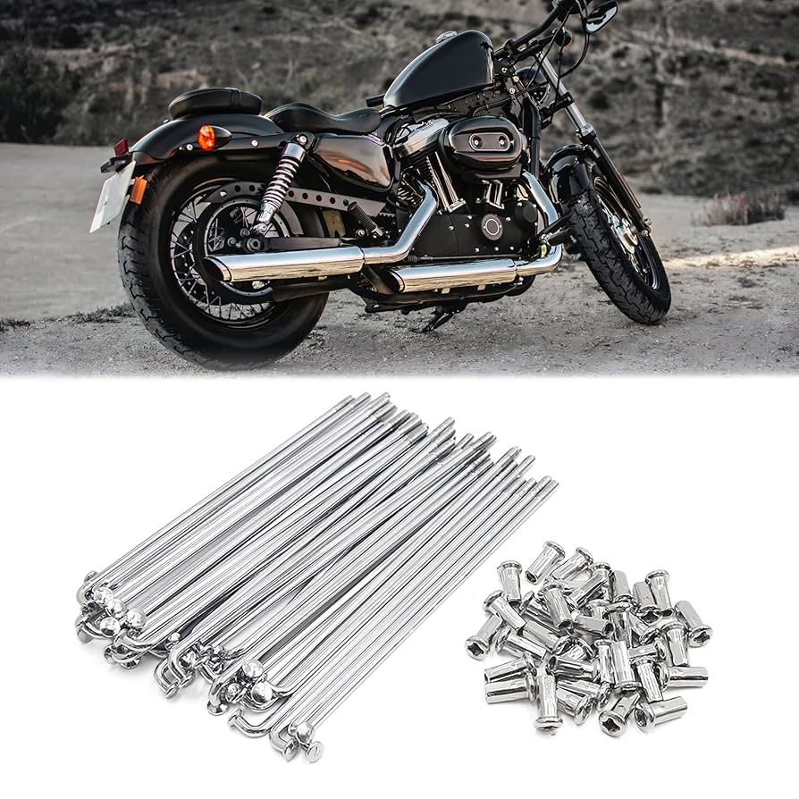 Amazon | uxcell オートバイホイールスポーク ホイールスポーク