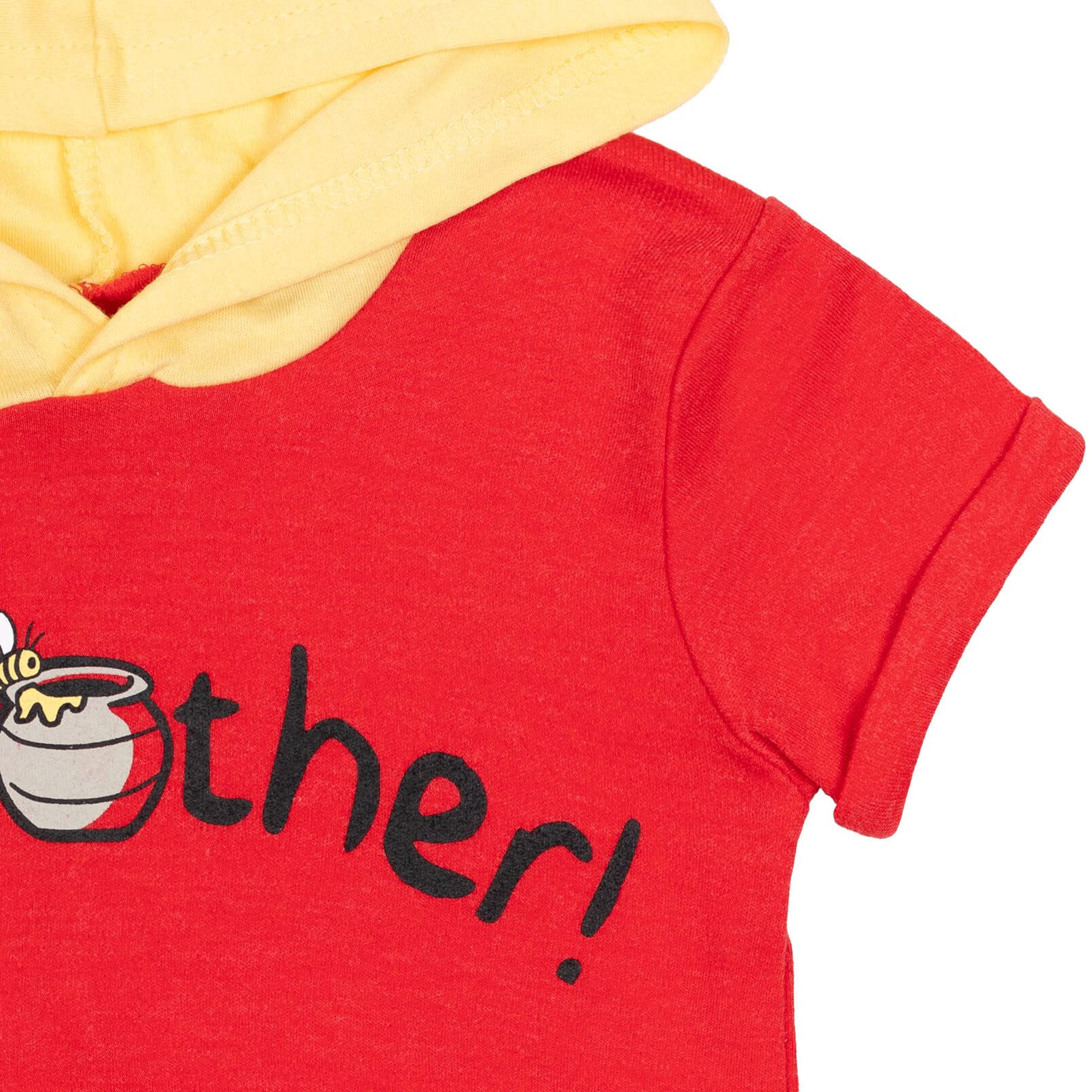 Disney Winnie The Pooh - Mameluco con capucha para bebé/niño pequeño
