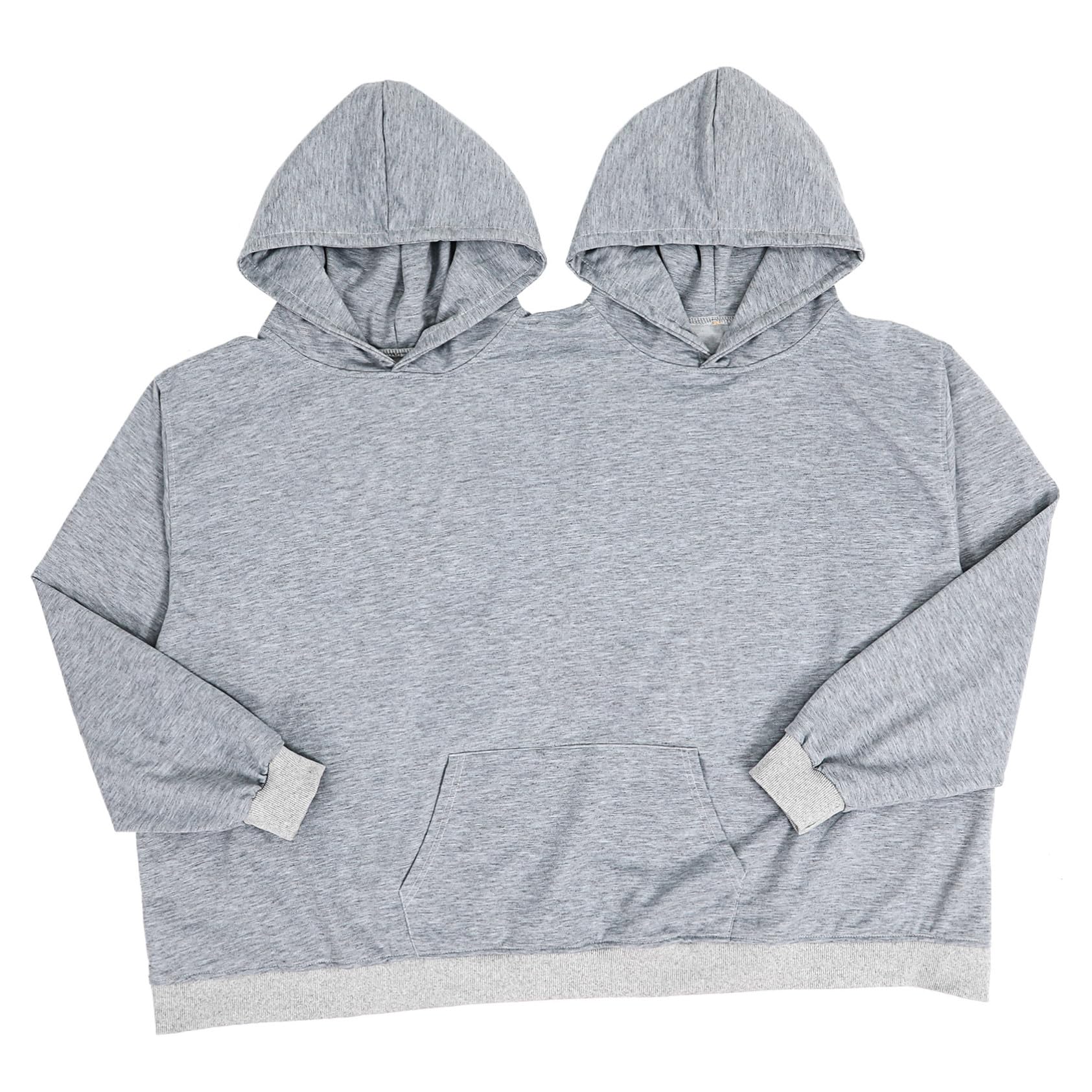 LIFKOME Bluzy Z Kapturem Oversize Dla Par Zabawne Bluzy Z Kapturem Dla Dwóch Osób Dla Par
