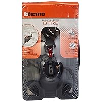 BTicino 3635GB Prolunga elettrica BTRE, cavo 3x1.5mmq di 5 metri