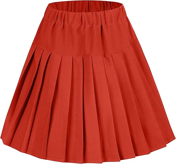 Pleated skirt amazon Clearance