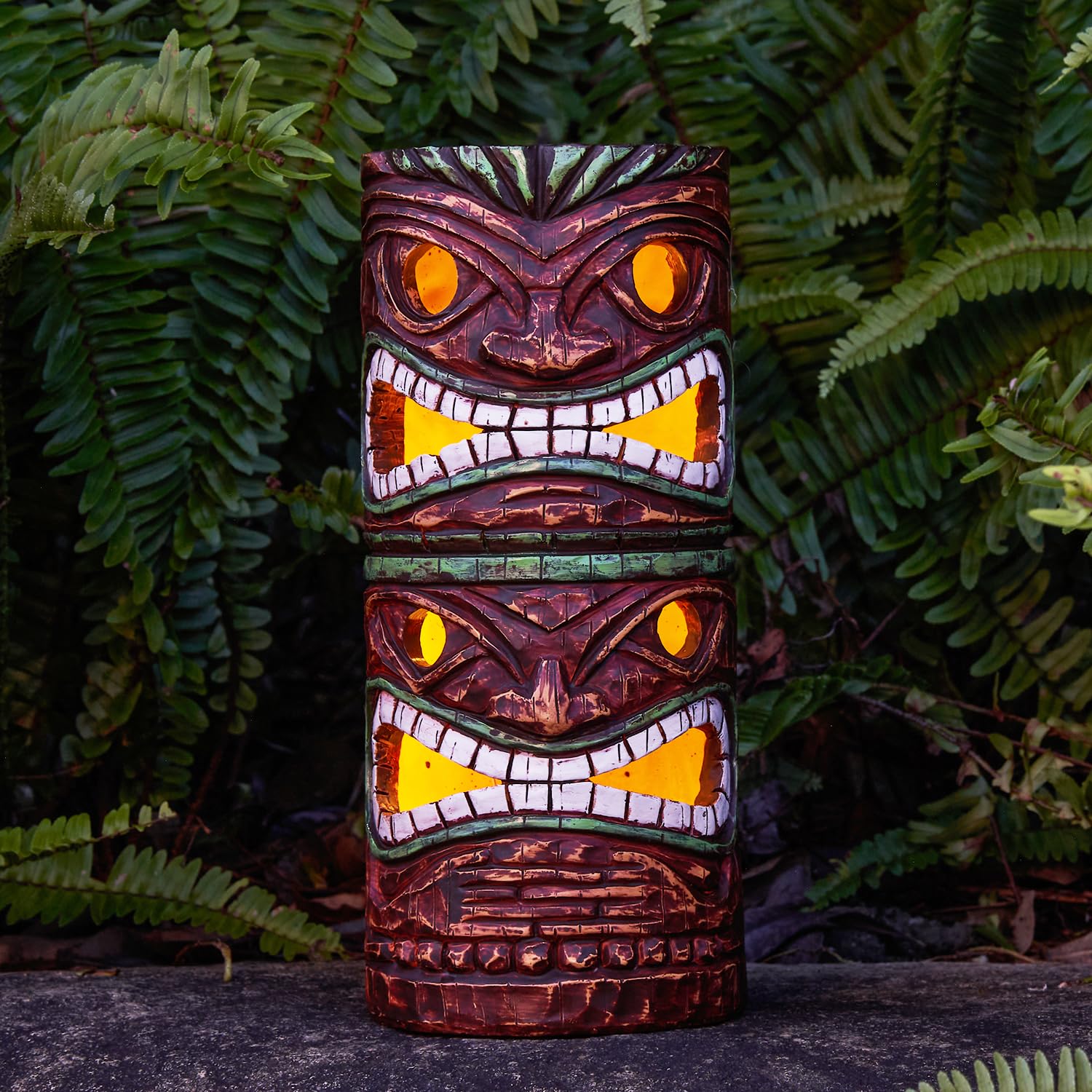 ミュージシャン llica - Tiki Totem Pole Statue ミュージシャン llica - Tiki Totem Pole Statue ミュージシャン