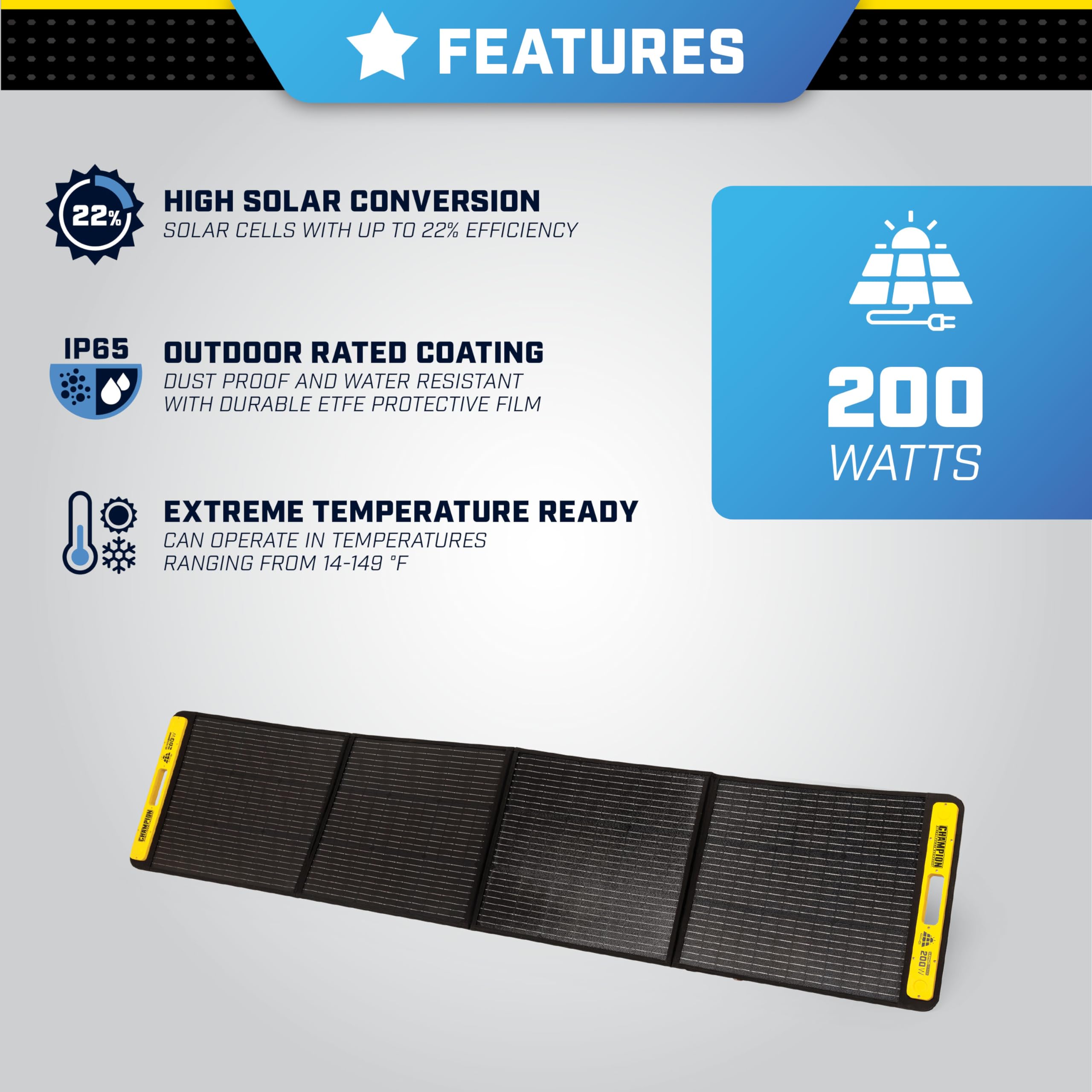 Amazon | Champion Power Equipment 201247 200ワット ポータブル