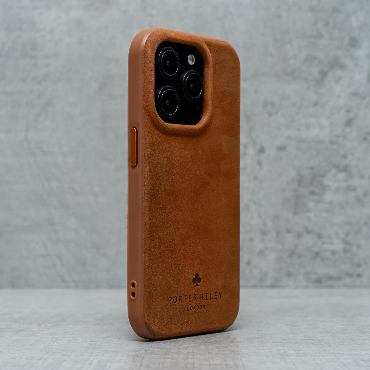 Porter Riley - Premium Leather Case Compatible with iPhone 16 Pro. Slim line Bumper Case Compatible with MagSafe – Genuine Leather Cover (Tan) - Image 5