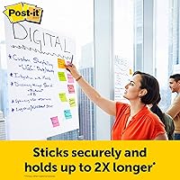 Vista 5 de Post-it Super Sticky Portable Tabletop Easel Pad, Great for Virtual Teachers and Students, 20x23 Inches, 20 Sheets,Pad, 2 Pads (563 VAD 2PK)