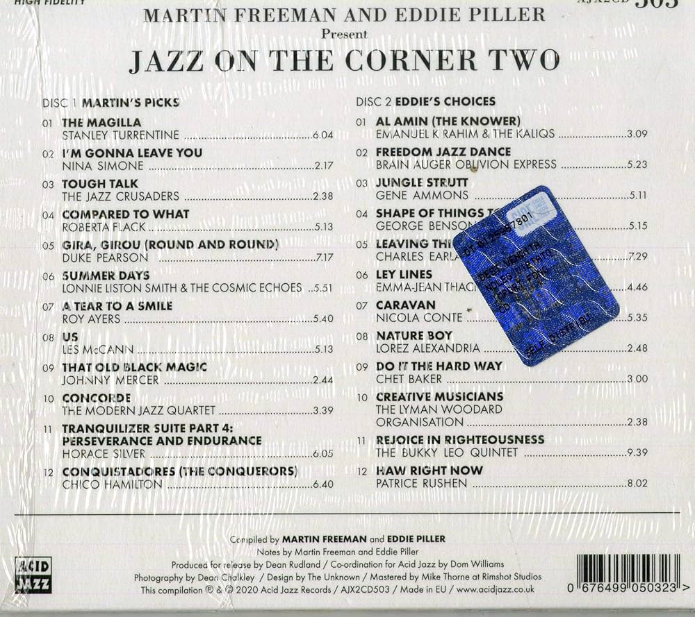 Various Artists - Martin Freeman and Eddie Piller present Jazz On
