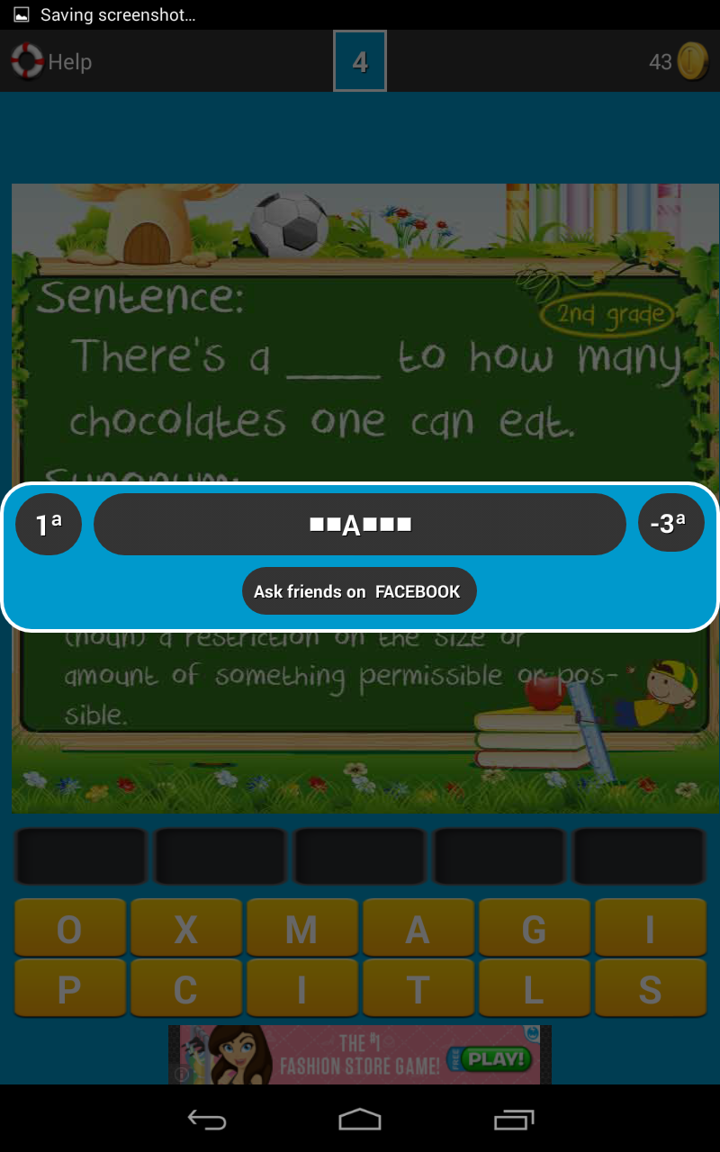 Second Grade Spelling Word - App on Amazon Appstore