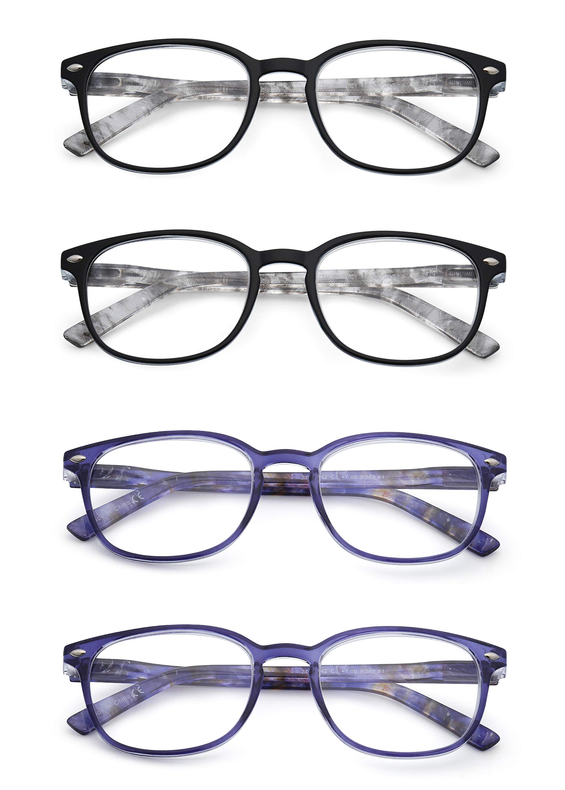 JM Gafas de Presbicia y Lectura. Cómodas y Duraderas con un Diseño Único. Para Mujer. [Pack 4 Unidades] — view 7