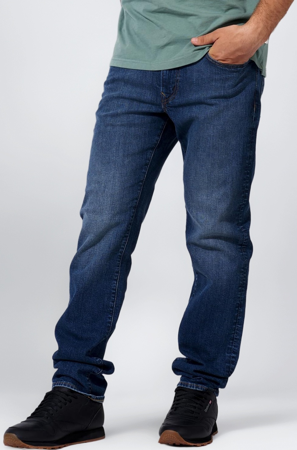 Men's Slim Jeans (WEC0116354913_Blue_36)