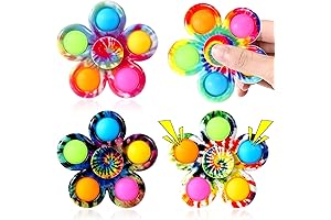 Fidget Spinners Toys 4 Pack: Unbeatable Stress Relief and Developmental Aid
