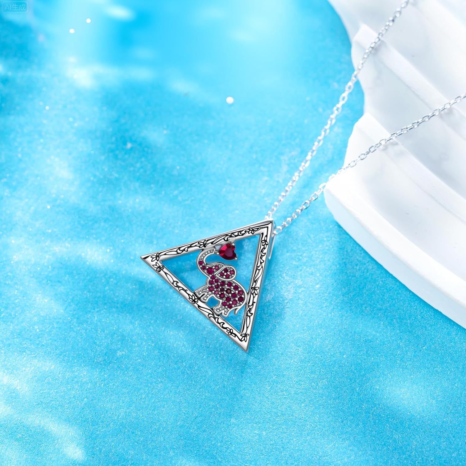 Sorority Necklace 925 Sterling Silver Greek Sorority Necklace Sorority Paraphernalia Jewelry Gifts for Women - Image 3