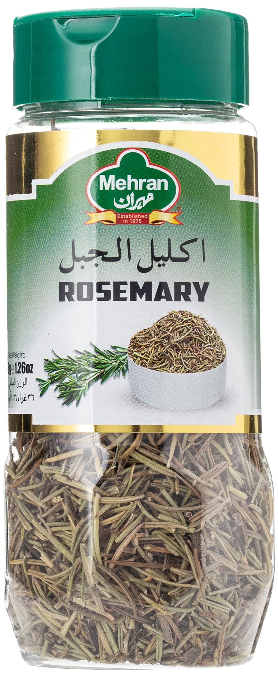 Mehran Rosmary Powder 36 G, Green