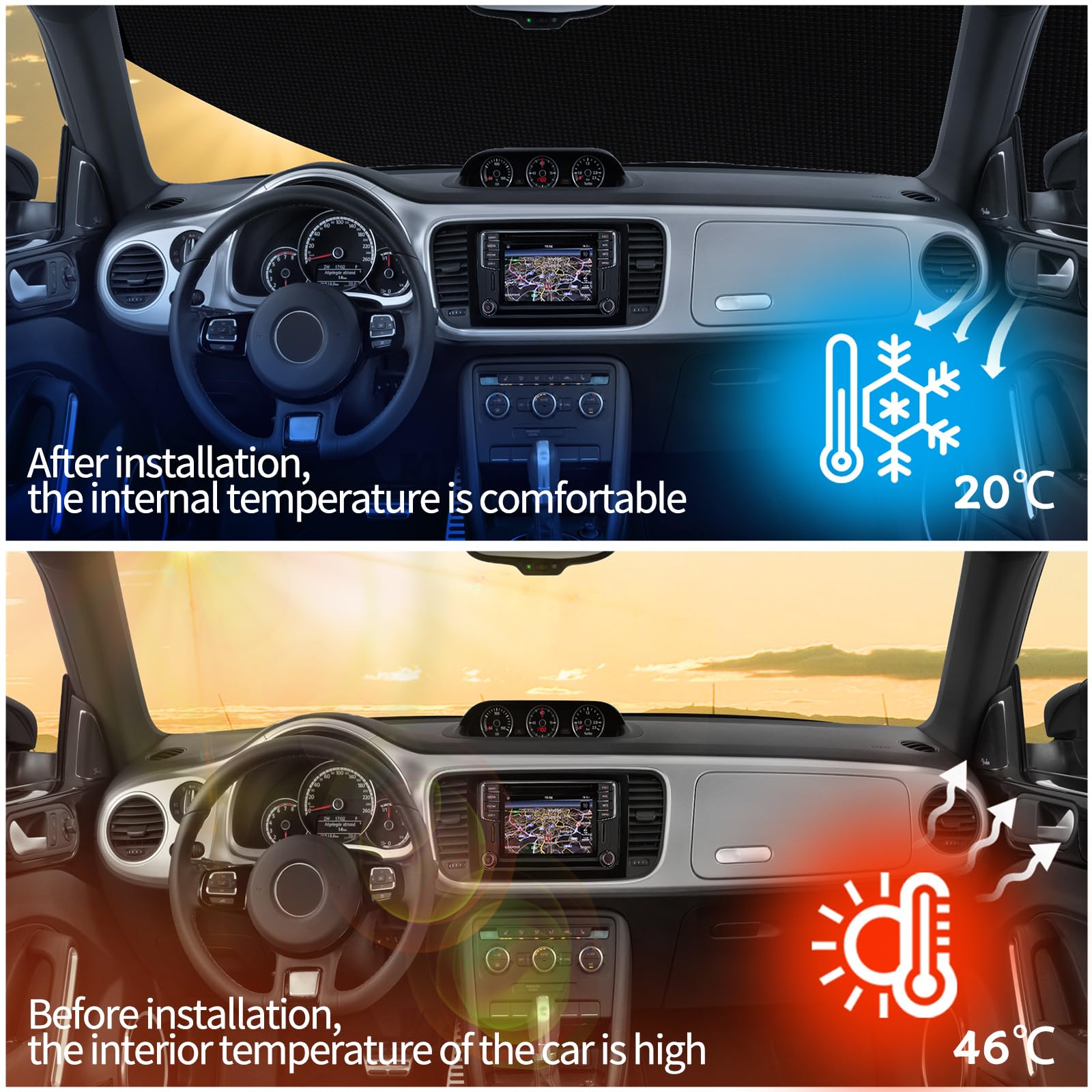 Smart ForTwo 453 cabrio en coupé Autohoes - 4 lagen Stormforce