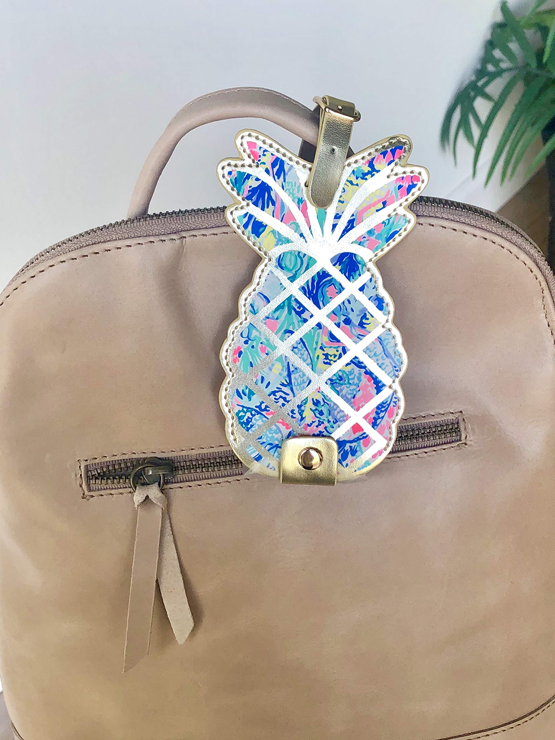 Suitcase Tags Lilly Pulitzer Leatherette Luggage Tag With Secure