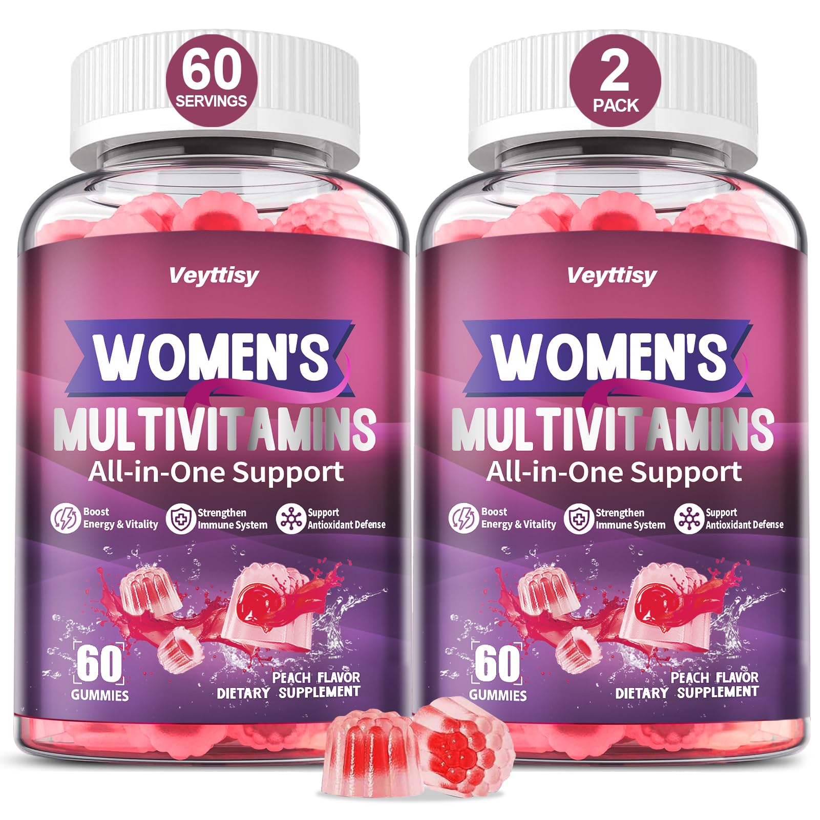 Veyttisy Methylated Multivitamin Gummy