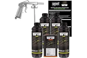 U-POL Raptor Tintable Urethane Spray-On Truck Bed Liner Kit with Free Spray...