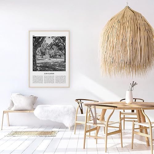 Miniatura 5 de Impresión artística para pared de Los Gatos en blanco y negro, arte de pared de Los Gatos, póster de Los Gatos, foto de Los Gatos, decoración de