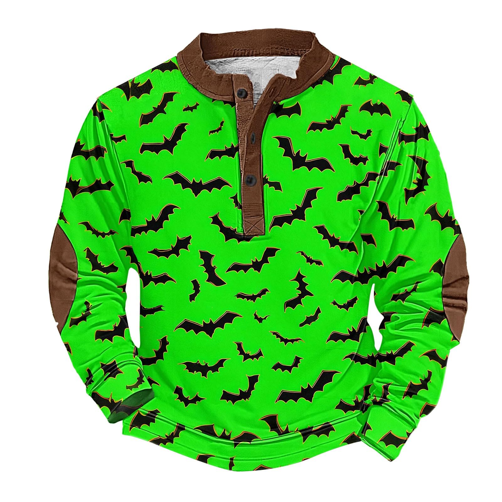 Camisa Sin Mangas Hombre Sudadera con Cuello Abotonado Y Estampado Retro De Halloween para Mono Nieve Niño Chaqueta Ropa Gym Trabajo Verano Gimnasio Ciclismo Playa Proteccion UV Manga