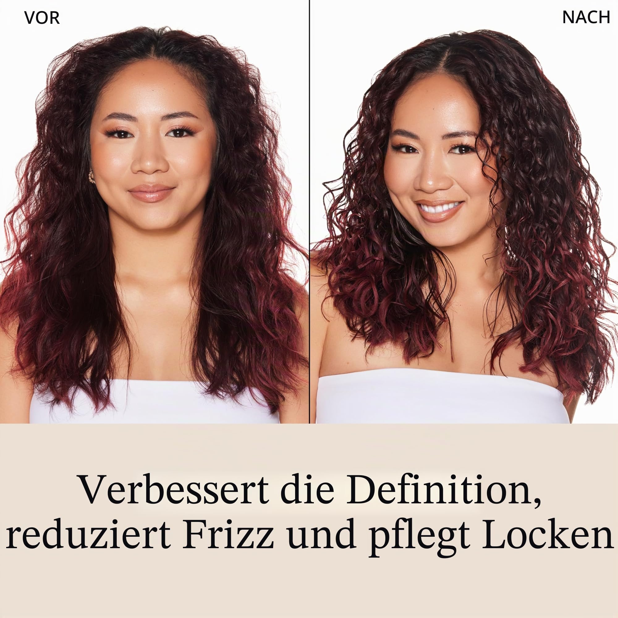 Rizos Curls 3-Stufen-Styling-Kit für Locken, strafft und definiert Locken, fügt Volumen und Halt hinzu, kontrolliert Frizz und Glanz