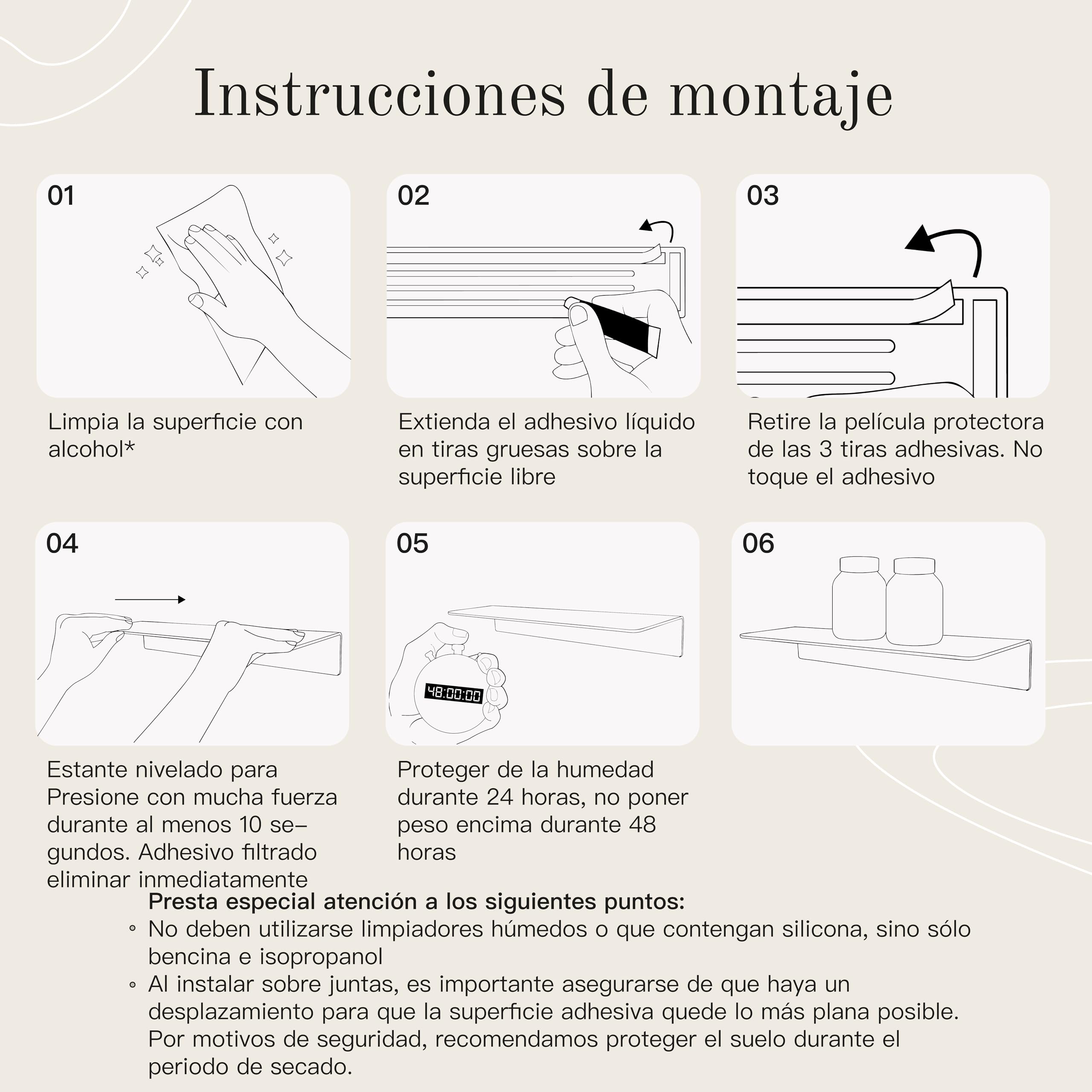 Design Hamburgo | Estantería de baño | Estantería de Pared (Negro Mate, 30 cm)