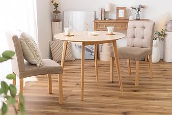 Amazon | ラウンドテーブルTAP-001NAW90×D90×H72 | 東谷(Azumaya