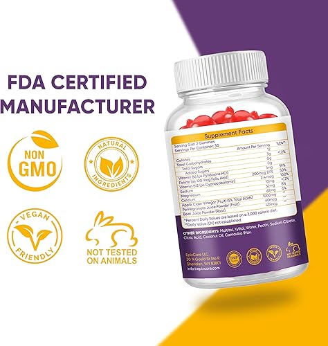 Miniatura 3 de Gomitas Keto Acv para pérdida de peso avanzada y quema de grasa del vientre, gomitas súper activas de vinagre de sidra de manzana, suplemento