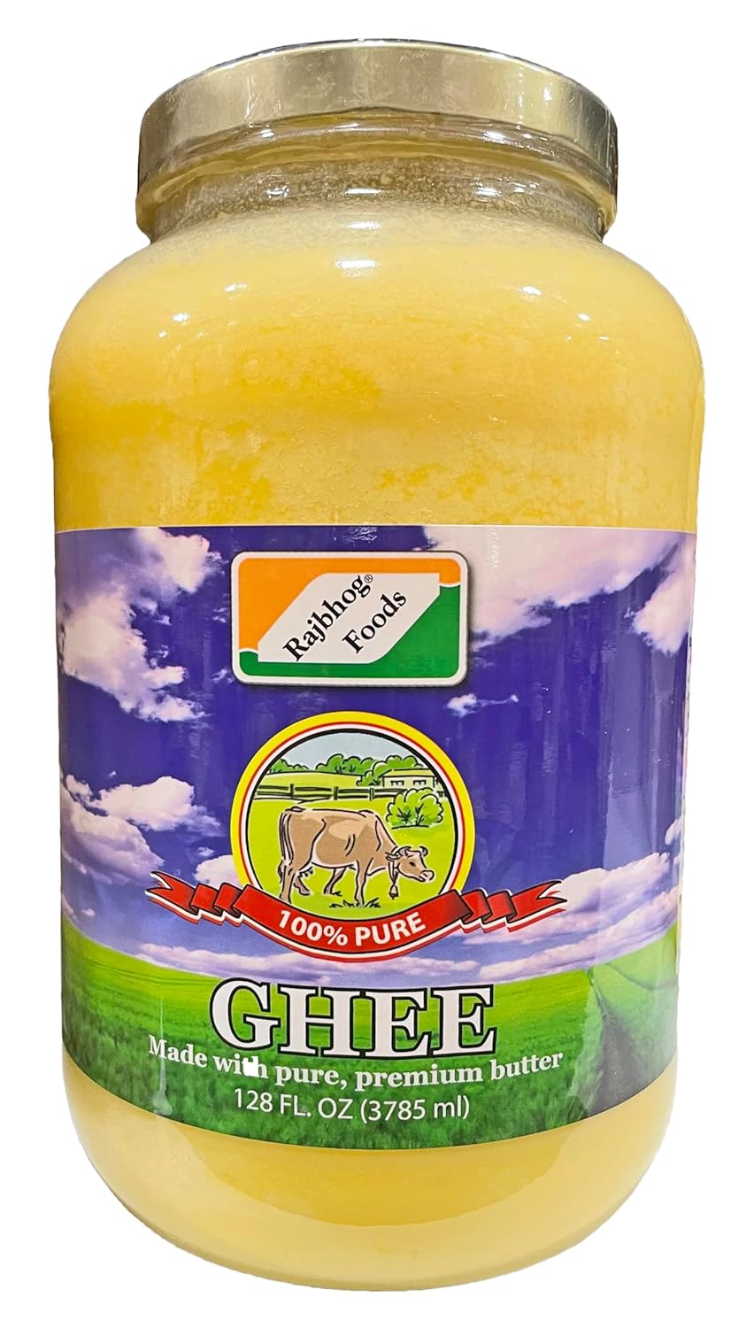 Rajbhog Foods 100% Puree Ghee | 128 fl. oz.