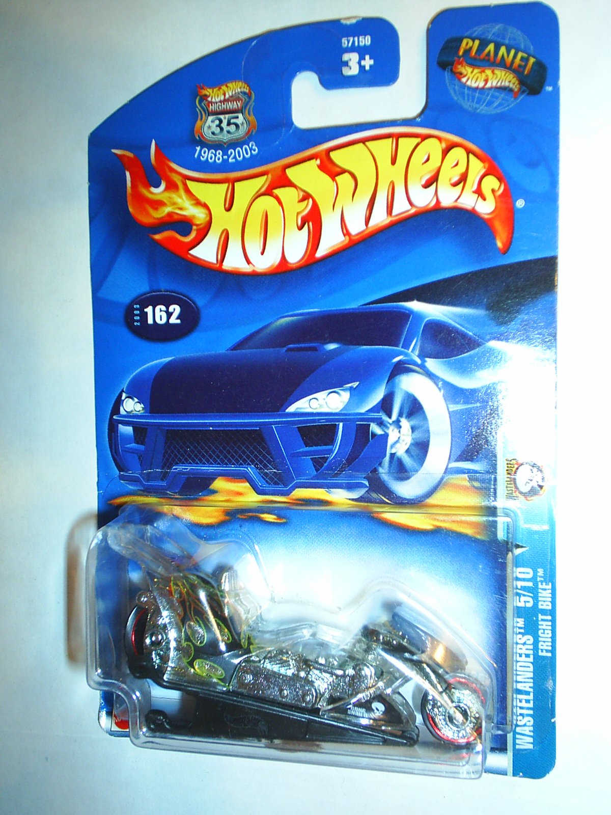 Hot Wheels2003 162 Wastelanders Fright Bike