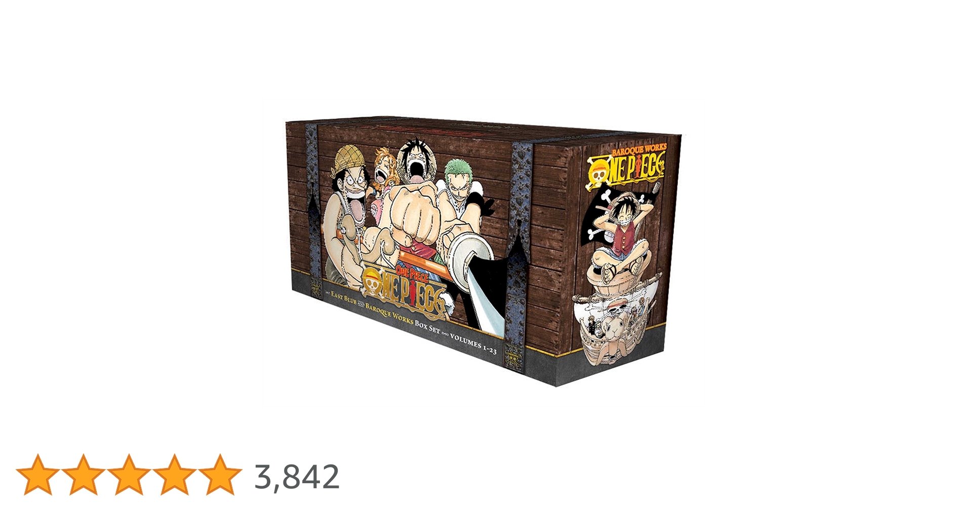 新品ケース交換済　ONE PIECE ワンピース 1st〜20th 計318本 Amazon | One Piece Box Set 1: East Blue and Baroque Works