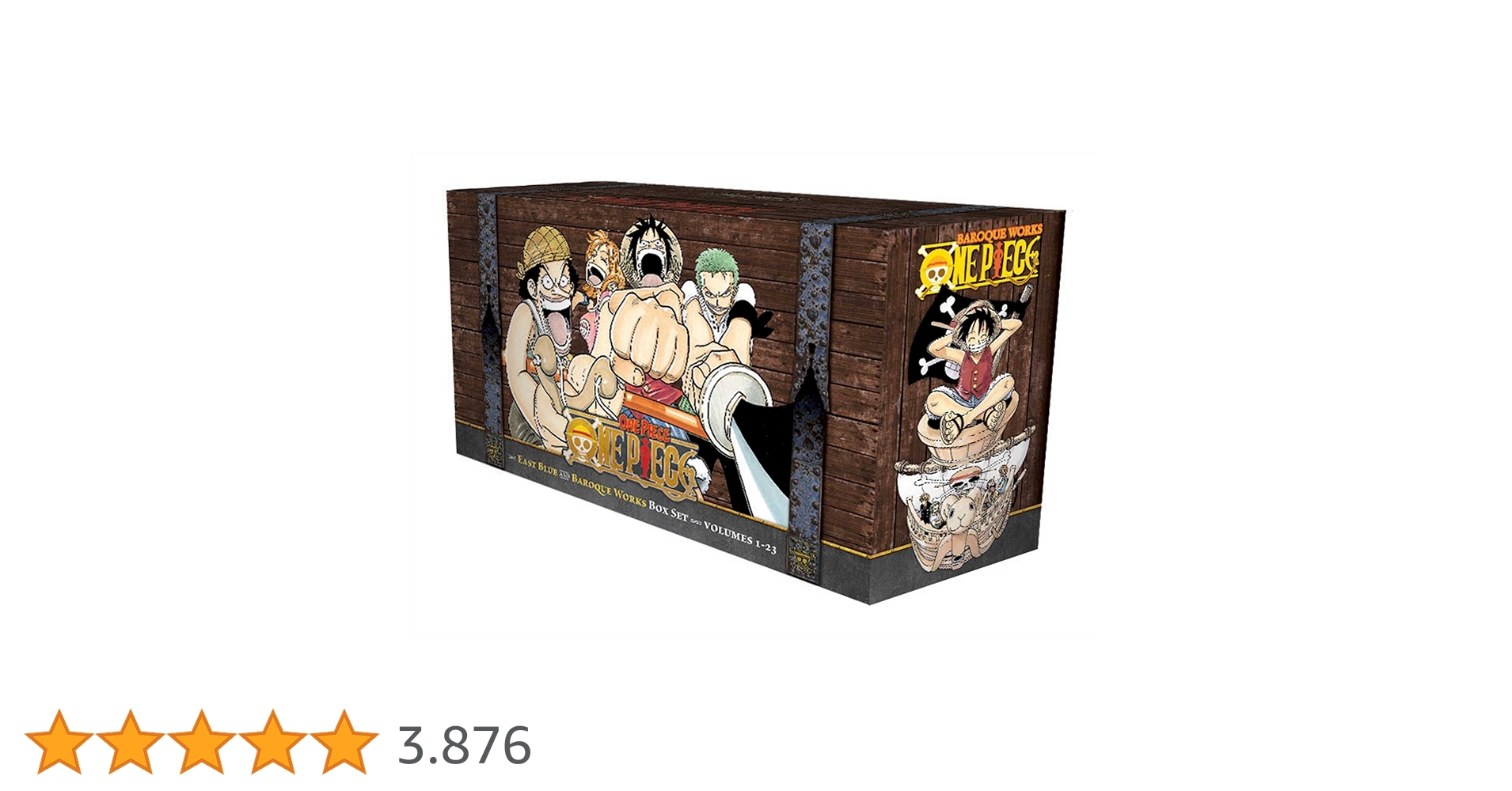 One Piece Box Set 1: East Blue and Baroque Works: Volumes 1-23 One Piece Box Set 1: East Blue and Baroque Works: Volumes 1-23