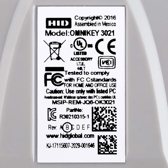 HID Global R30210315-1 OMNIKEY 3021 usb ROHS CONF for Printer