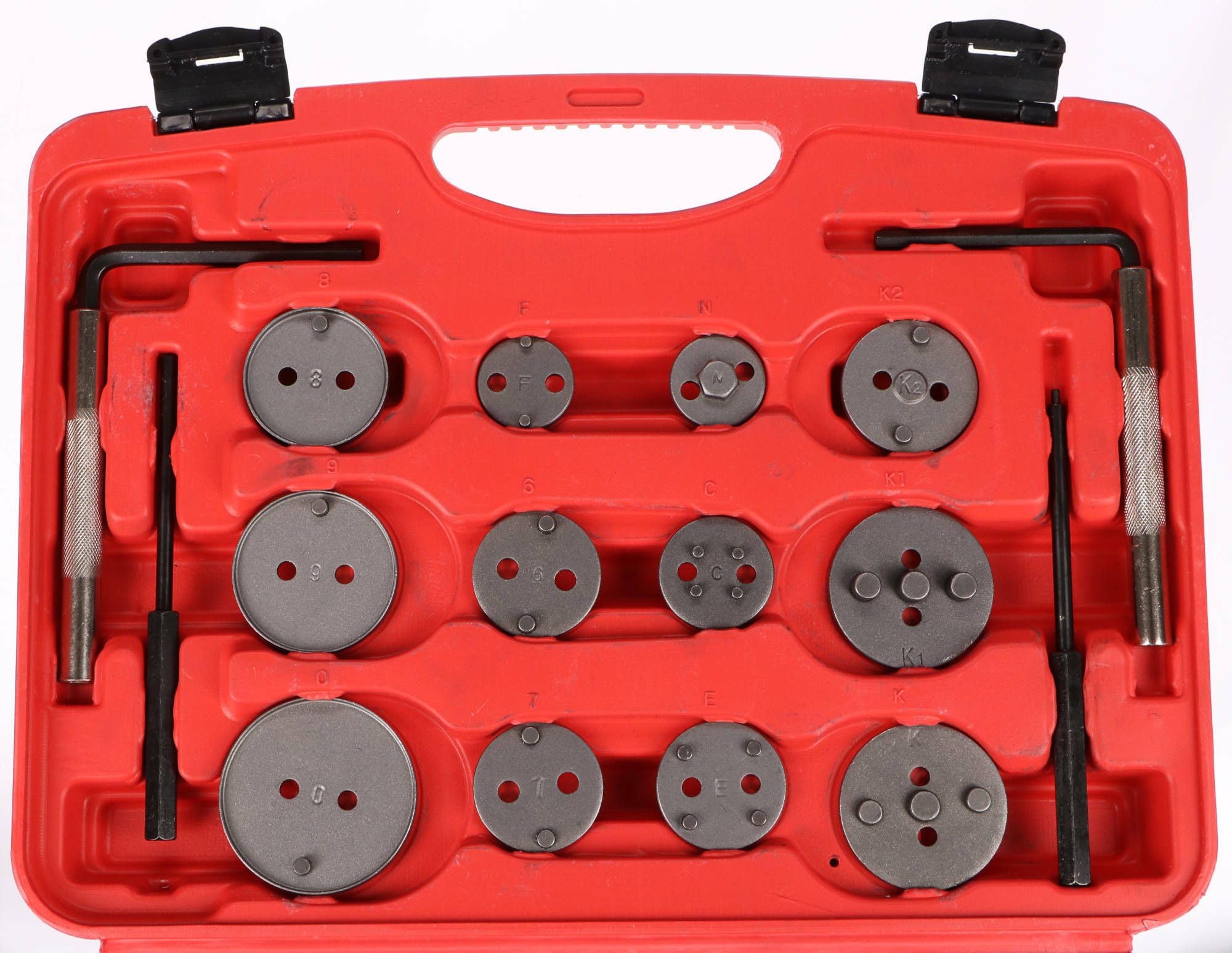 Mechanic Brake Set 35 | Juego de reposicionador de pistones de Freno 35 pzs | Reposicionar el pistón de Freno al Cambiar los Discos | Las Zapatas o Las Pastillas de Freno