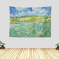 Vista 35 de Chitteri Vincent van gogh - Tapiz colgante de flores de almendra, 60 x 45 pulgadas, arte de pared de poliéster para decoración del hogar