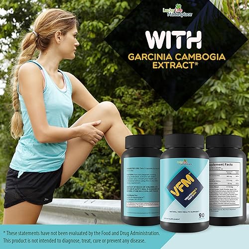 Miniatura 6 de VFM Vein Formula Max 2000 - Suplemento de apoyo para la salud circulatoria y venosa - Ayuda a reducir visiblemente las venas varicosas y la