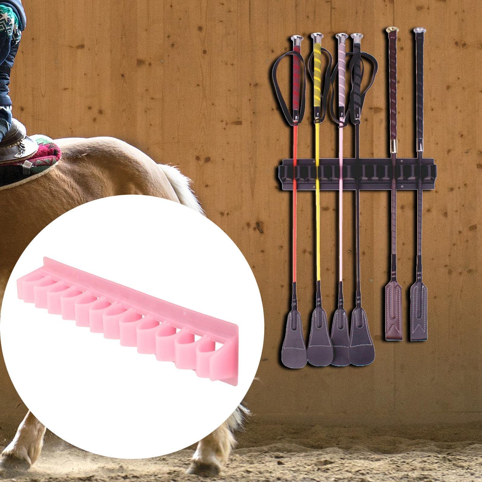 GEZICHTA – Supporto Da Parete Per Fruste E Coltelli Per Cavalli – Organizer Per Scuderia – Capacità 12 Pezzi
