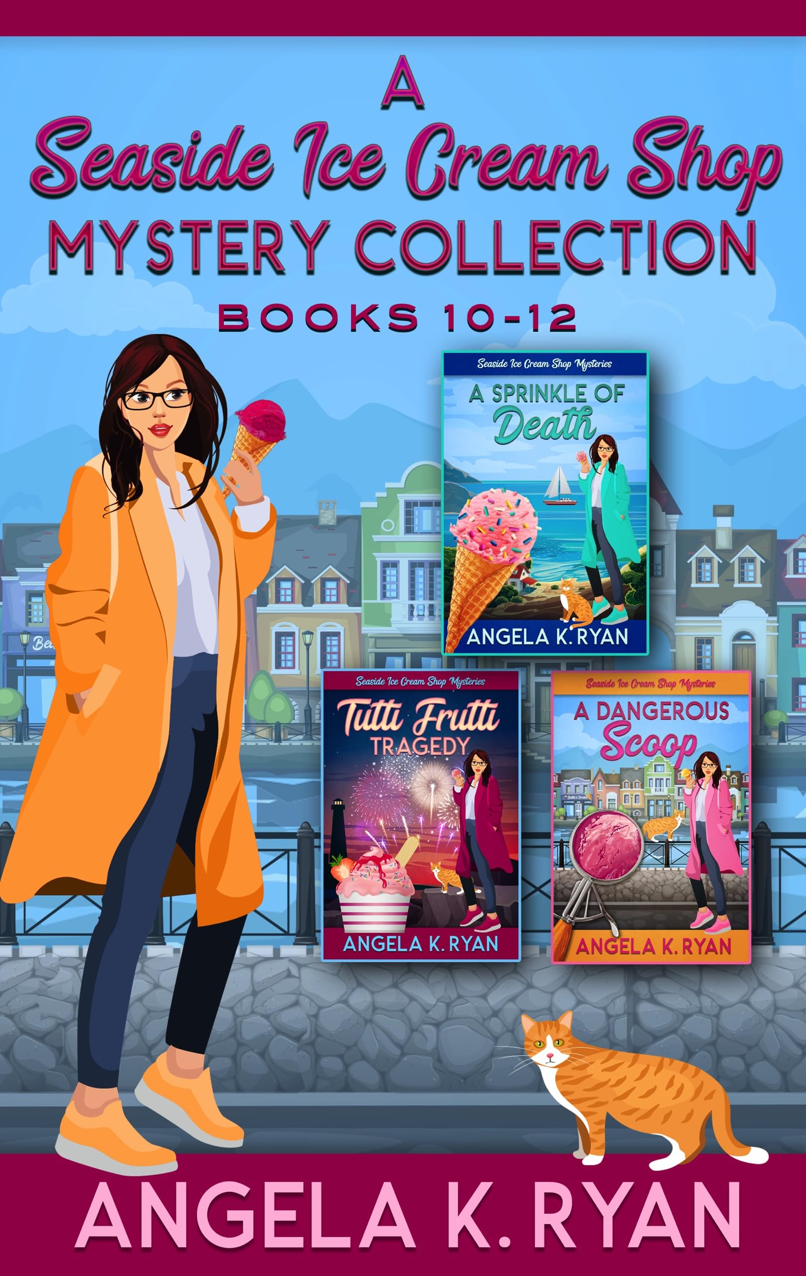 A Seaside Ice Cream Shop Mystery Collection: Volume 4, Books 10-12 (Seaside Ice Cream Shop Mysteries)